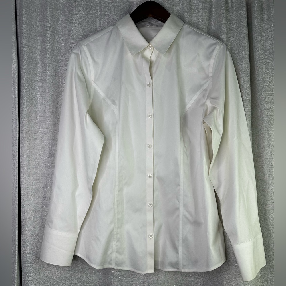 White Chicos button up shirt 
Large